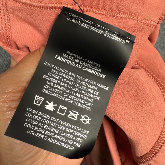 New Nike Size XL Dri-Fit Shorts Tight Cycling Training Burnt Orange DQ6003-634 - Picture 6 of 8